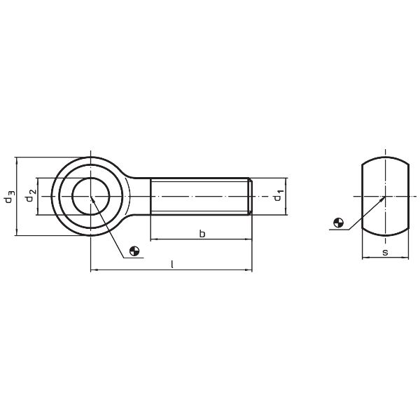 Vis d'articulation M6/40