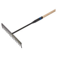 Teerrechen robust 355 mm mit Stiel