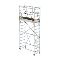 Összecsukható állvány SG 0,75 x 1,80 m platformmagasság 3,2 m