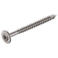 Viti per legno a testa svasata con gambo antiruggine A2