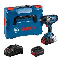 BOSCH avvitatore a impulsi a batteria GDS 18V-1050 H Professional con 2 batterie Li-Ion 8,0 Ah in L-BOXX