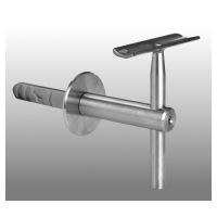 Console de main courante hauteur réglable inox