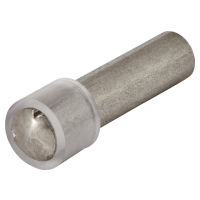 Locking pin for stainless steel clamp fastening