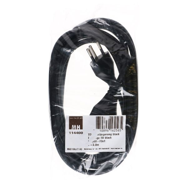 extension cable TD, Typ 12 / Typ 13, black