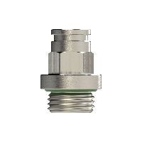 Rechte steekverbinding ”metallica”, G 1/2 buiten, slang-Ø 16