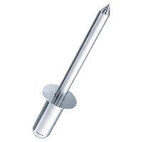 Rivetti a strappo GESIPA, testa svasata acciaio / acciaio