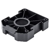 Pedestal foot holder black