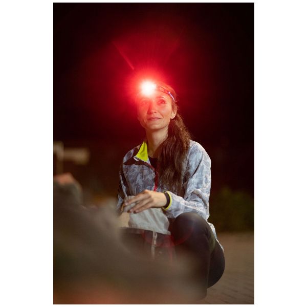 Ultrakompakte, aufladbare Laufsport-Stirnlampe