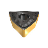 WNMG 06T304-PP IC9350 Doppelseitige, negative Trigon- Wendeschneidplatten mit positivem Spanformer zum Schlichten