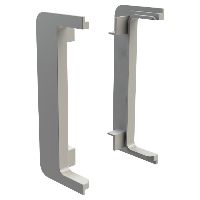 Endkappen offen gross 70,4x28x3,2mm