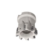 HP F90AN D1.5-10-.75-07 90°-Planfräser mit HP ANKT 0702 -Wendeschneidplatten