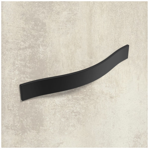 Hettich Poignée Felina noir mat 160 mm