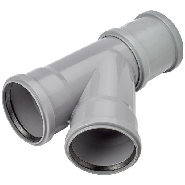 Hekalen Embranchement 45° 90/90 mm