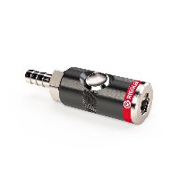 Safety coupling with hose coupling, aluminium