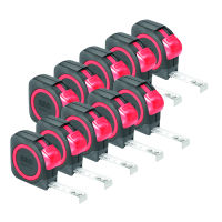 Cinta métrica enrollable 10 uds., Longitud de cinta: 5m