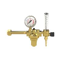 Reduttore de presión para botellas, 200 bar, gas de formación, caudal. 0-30 l/min