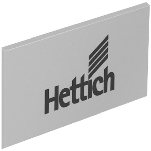 Hettich Abdeckkappe ArciTech Hettich Logo Alu