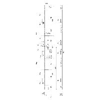 MSL Mehrpunktverschluss Basis FlipLock 23421 U-Stulp