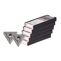 Płytka skrawająca TNMG do obróbki średnio dokładnej 50 sztuk, HBT020, Rozmiar: 160408