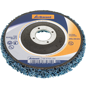 Discuri pentru curăţare grosieră cu disc din fibră de sticlă