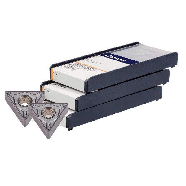 Plaquita de corte TNMG mecanizado medio 30 unidades, HB7140-2, Tamaño: 160408