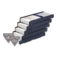 Inserto TNMG per lavorazioni medie 50 pezzi, HB7140-2, Dimensione: 160408