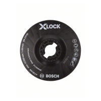 Opěrný kotouč X-LOCK, 125 mm, středně tvrdý