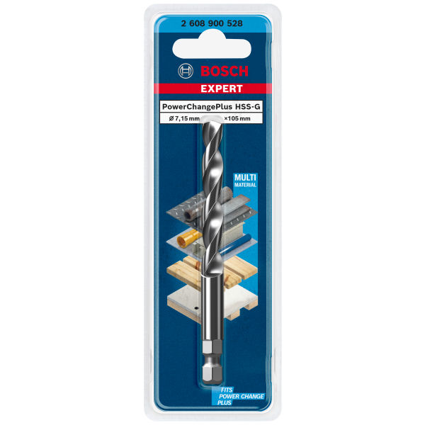 EXPERT HSS-G 7.15x105mm pilot drillbit