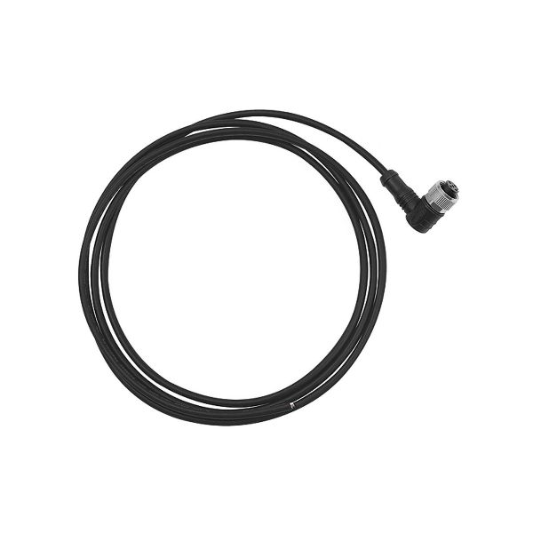 Conector angular, 4 polos, con cable PUR de 10 m