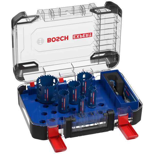 BOSCH EXPERT Hole Saw ToughMaterial universal 8Pcs. Set 22/25/35/40/51/68