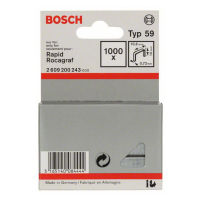 Fintrådsklemme type 59, 10,6 x 0,72 x 14 mm, pakke med 1000 stk.