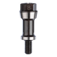 Spannzange mit Spannmutter, 8 mm, für Bosch-Geradschleifer, passend zu GGS 16