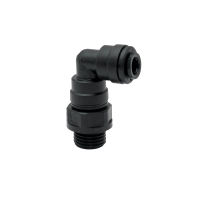 Haakse inschroefkoppeling POM, G 1/2 buiten voor slang-Ø 18