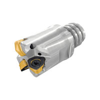 FFT3 EFMD1.00-6-MMT15-03 Fraises en bout avec connexion filetée MULTI-MASTER accueillant des petites plaquettes trigones non réversibles pour le fraisage forte avance