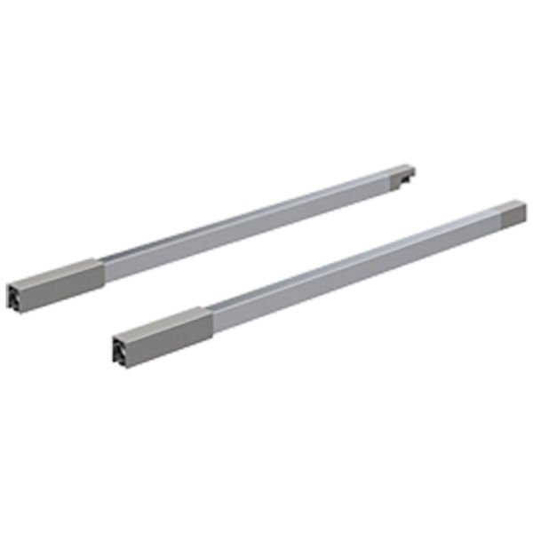 Hettich Tringle double InnoTech Atira LN 350 mm gauche blanc