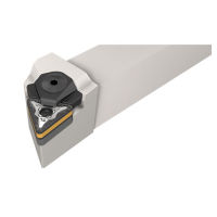 MTJNL 3225P-22W Porte-outils avec angle d'attaque à 93° et serrage par bride-coin, pour plaquettes triangulaires négatives