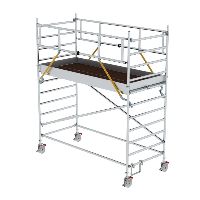 Gördülő állványzat SG 1,35 x 3,0 m dupla platformmal Platformmagasság 2,51 m