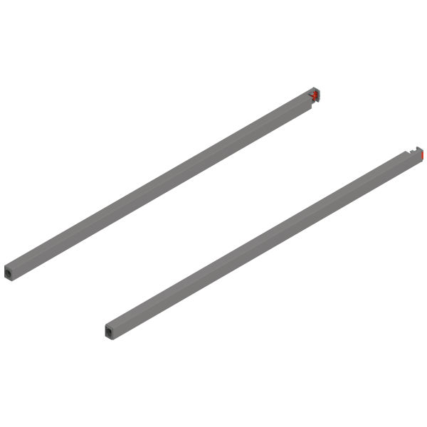 blum Tube longitudinal MERIVOBOX gri 600mm ZR4.600RS.E