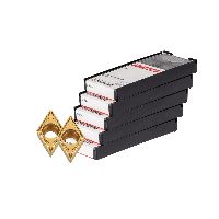 DCMT rezalna obračalna ploščica glajenje 50-delna, HBT130, Velikost: 11T302