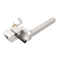 GHPCOR 16-25-4-6 Outils à manche carré, perpendiculaires pour les unités à chariot transversal des tours automatiques et à décolleter