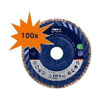 GARANT Vorteilspack Fächerschleifscheibe speed CER flach