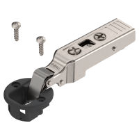 blum Clip top Glastürband 94° vernickelt