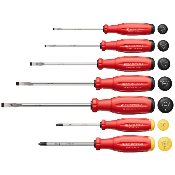 PB 38252 Screwdriver Set for Slotted & PH 