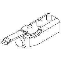 Hawa Junior 40 Schienenpuffer mit verstellb. Rückhaltefeder
