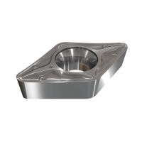 DCMT 11T308-PF IC8250 Rhombische, positive 55°-Wendeschneidplatte zum Vorschlichten und Schlichten von weichen Werkstückstoffen und exotischen Legierungen