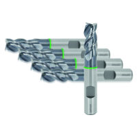 HOLEX Vorteilspack HOLEX Pro Steel VHM-Schruppfräser HPC, 5 Stück