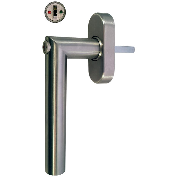 NICKAL Poignée de fenêtre 5171/4700/AS cylindre inox 7x35mm