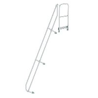 Schody s plošinou 60° druhé zábradlí 12 Schody se sklonem 60°