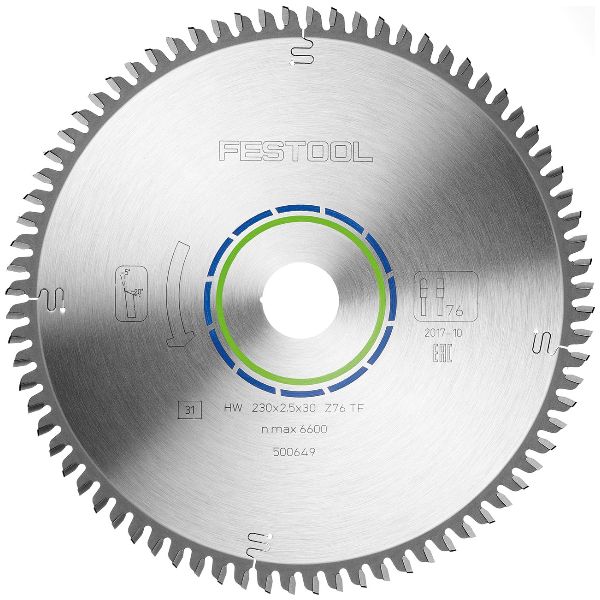 Lame de scie spéciale 230x2,5x30 TF76