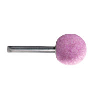 EK-Schleifstift 25 x 25 x 40 mm, Schaft 6 mm, K 36, Kugel